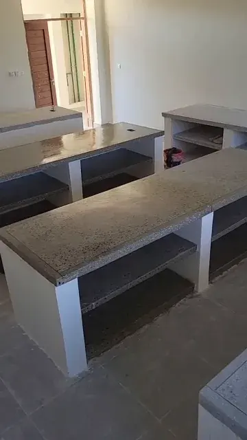 Safu za meza za maabara za terrazzo, DUCE